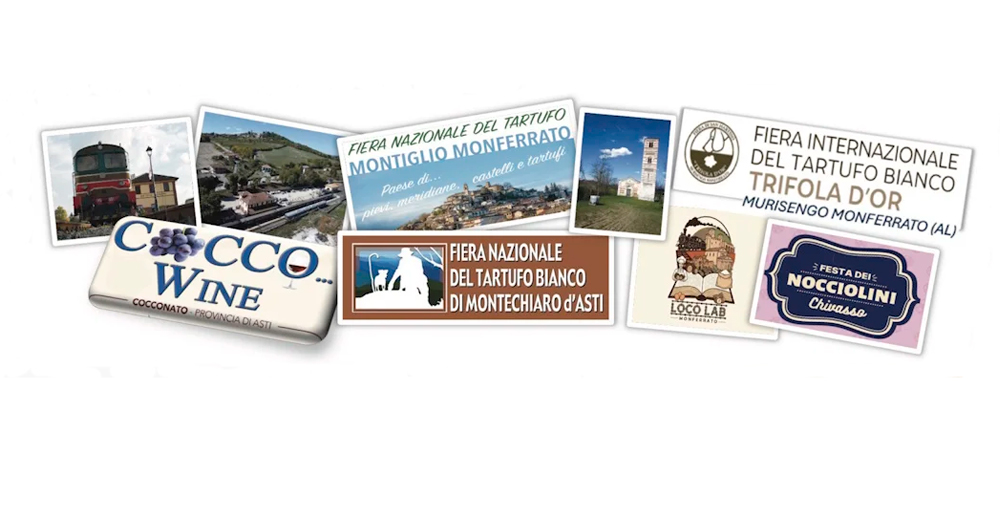 Treno storico nel Monferrato